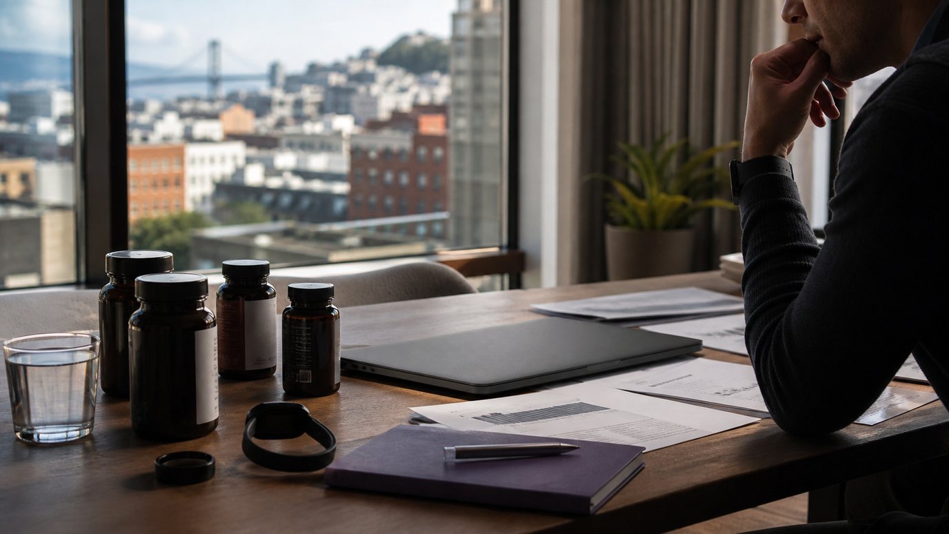 Biohacking in San Francisco: What to Check Before NAD, Peptides, Hormones, or GLP-1s